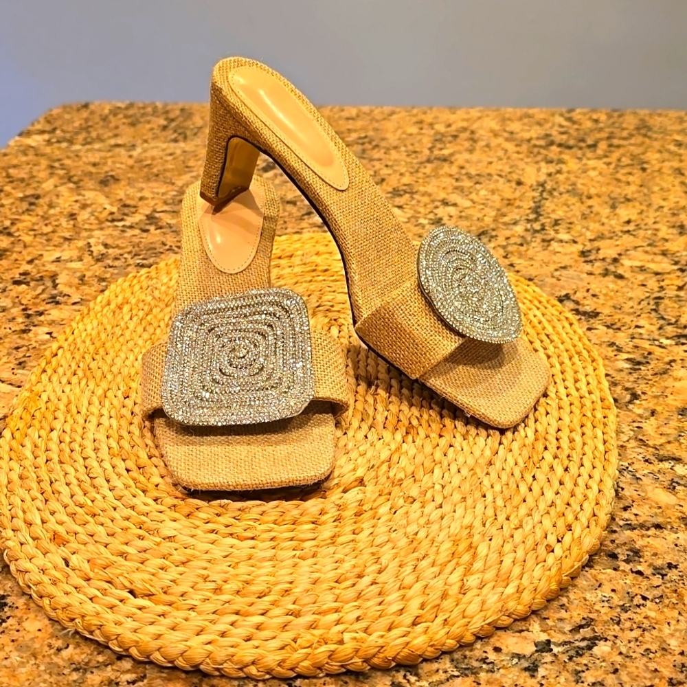 Embellished New Niche Design heels